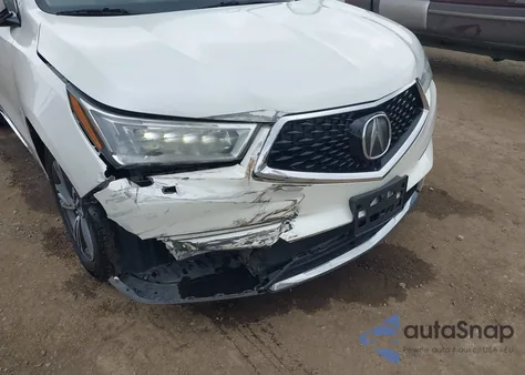 2018 Acura Mdx z USA, uszkodzony, nr VIN 5J8YD4H38JL001797